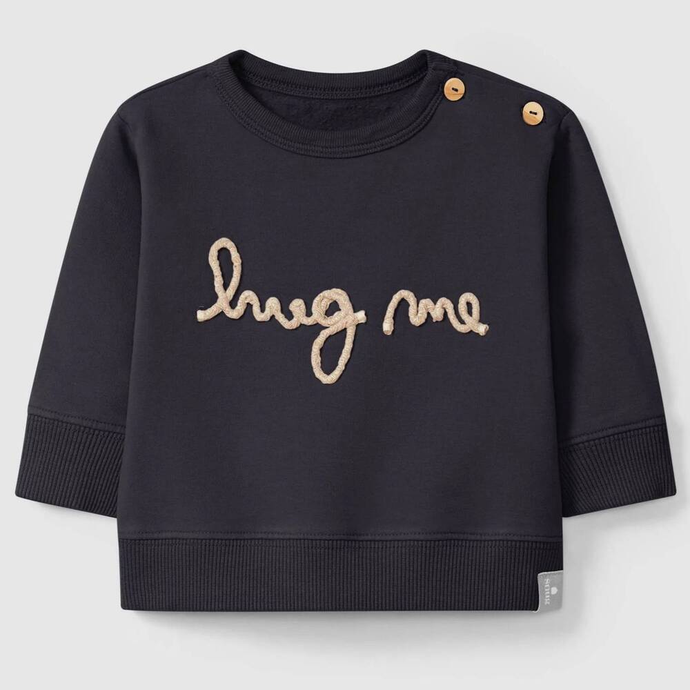NEW SNUG kid's hug me sweatshirt in black
